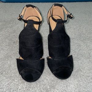 Bamboo Black heel